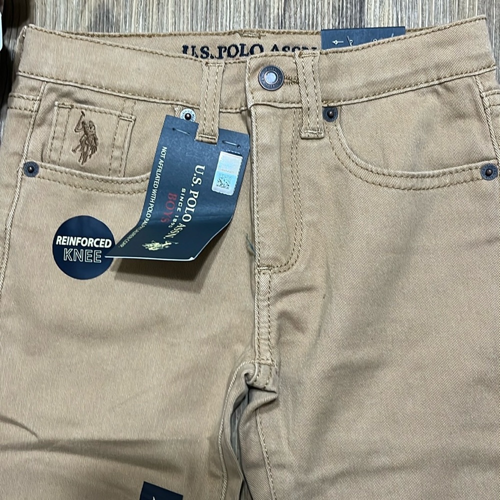 Little boys straight twill pants